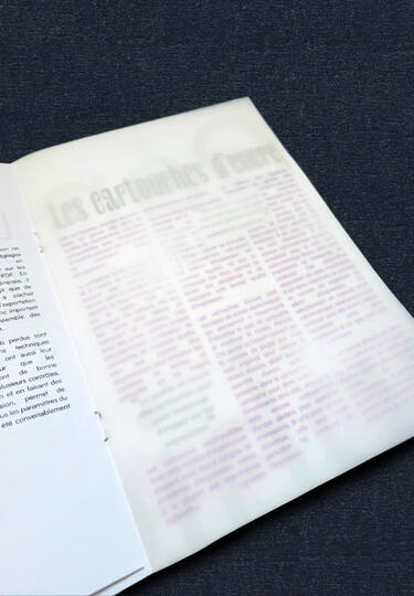 Pages intérieures - Les cartouches d'encre